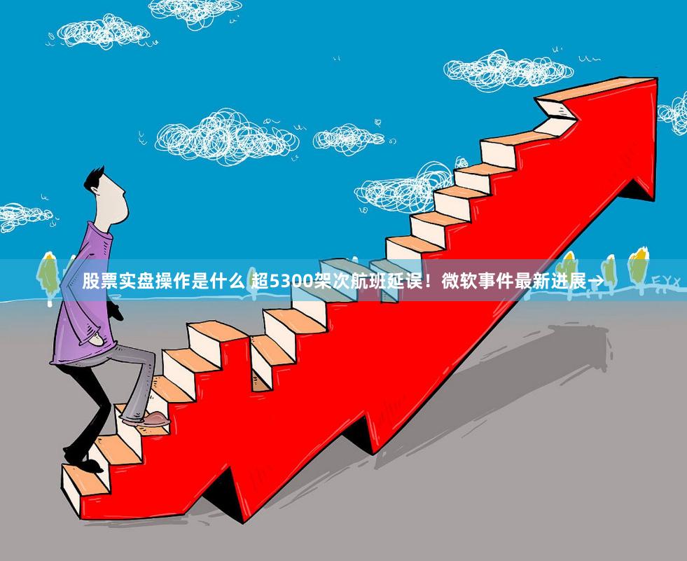 股票实盘操作是什么 超5300架次航班延误！微软事件最新进展→